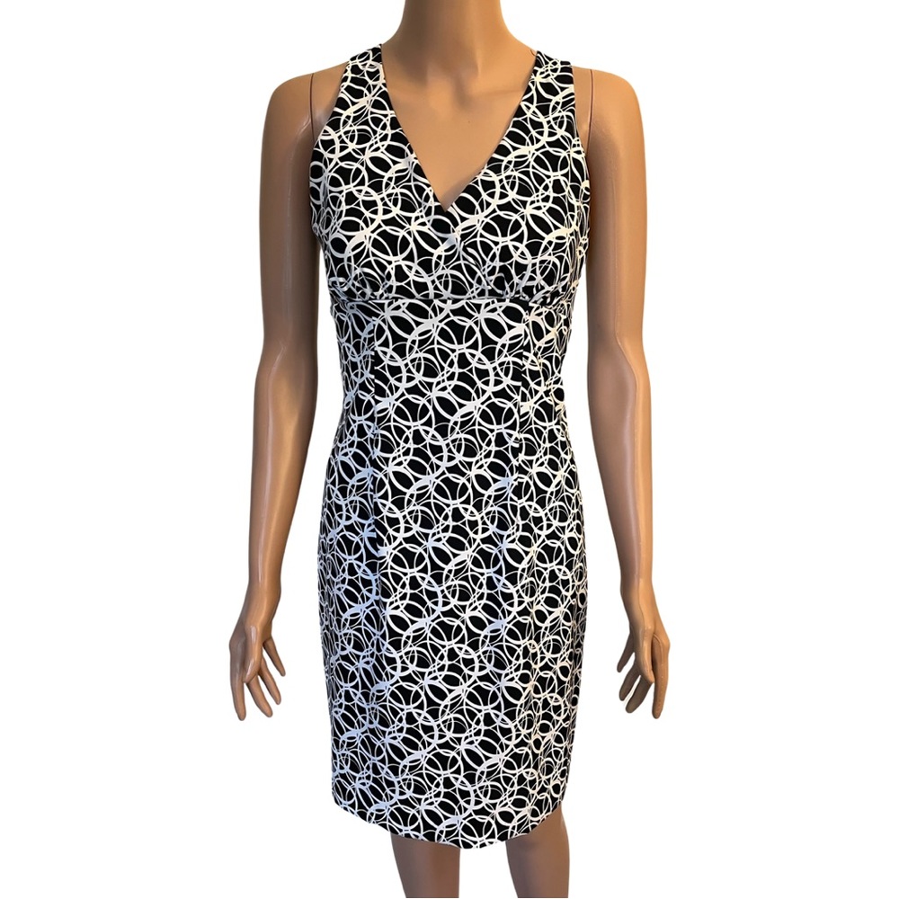 Black & White summer dress by connected.